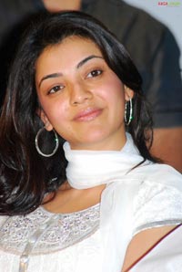 Kajal Expressions at Bheemili Audio Release