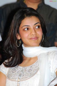 Kajal Expressions at Bheemili Audio Release