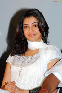 Kajal Expressions at Bheemili Audio Release