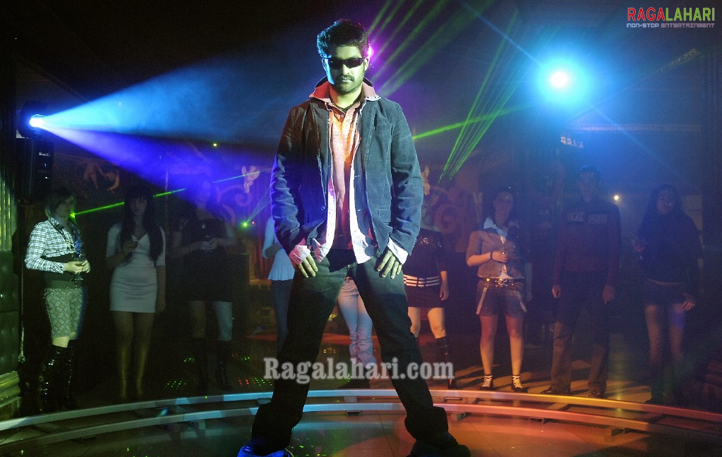 NTR Stills From Shiva Shambo Song in Adurs