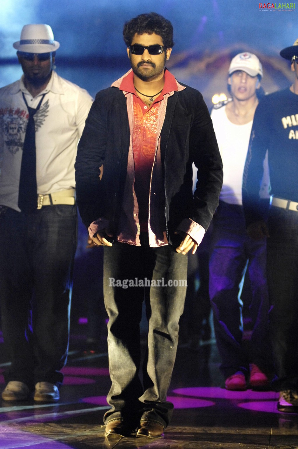 NTR Stills From Shiva Shambo Song in Adurs