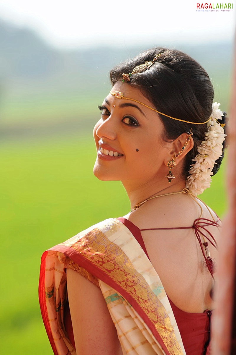 Kajal Aggarwal in Wedding Saree Photos from Mr.Perfect Movie