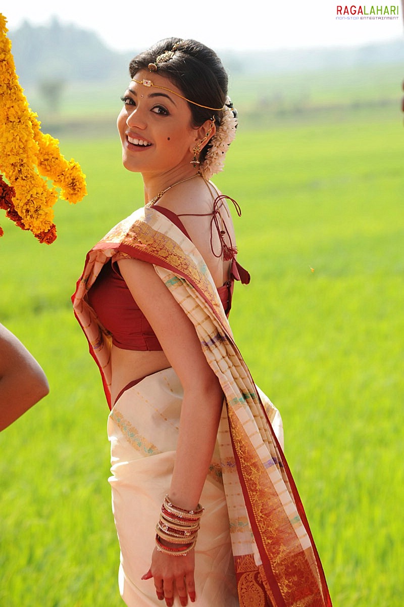 Kajal Aggarwal in Wedding Saree Photos from Mr.Perfect Movie