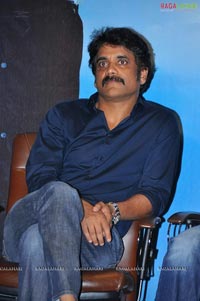 Nagarjuna 100 Percent Love Press Meet