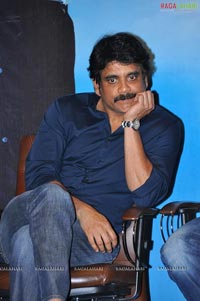 Nagarjuna 100 Percent Love Press Meet