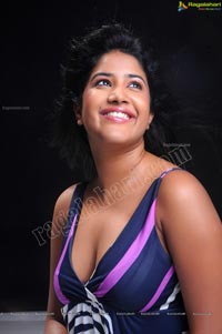 Beautiful Soumya in Sleeveless Frock