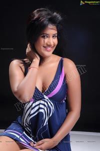 Beautiful Soumya in Sleeveless Frock