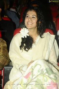 Taapsee in Gaurang's Outfit at UKUP Audio Release Function
