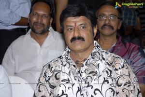 Balakrishna at Adhinayakudu Triple Platinum Disc Function