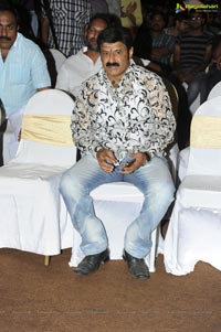 Balakrishna at Adhinayakudu Triple Platinum Disc Function