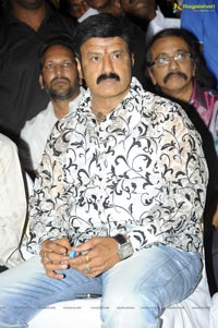 Balakrishna at Adhinayakudu Triple Platinum Disc Function