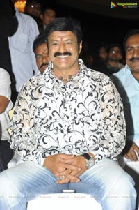 Balakrishna at Adhinayakudu Triple Platinum Disc Function