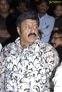 Balakrishna at Adhinayakudu Triple Platinum Disc Function