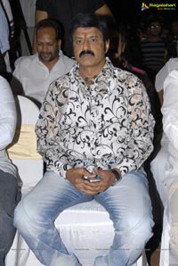 Balakrishna at Adhinayakudu Triple Platinum Disc Function