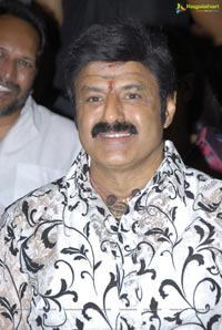 Balakrishna at Adhinayakudu Triple Platinum Disc Function