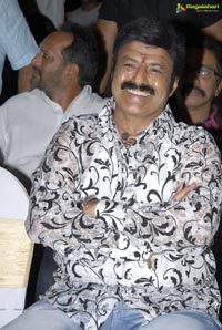 Balakrishna at Adhinayakudu Triple Platinum Disc Function