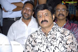 Balakrishna at Adhinayakudu Triple Platinum Disc Function