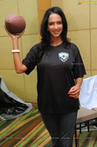 Elite Football League India Ambassador Lakshmi Prasanna