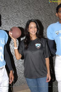 Elite Football League India Ambassador Lakshmi Prasanna