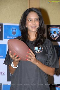 Elite Football League India Ambassador Lakshmi Prasanna