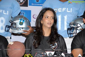 Elite Football League India Ambassador Lakshmi Prasanna