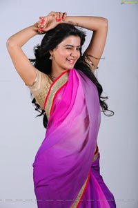 Samantha in Pink Saree