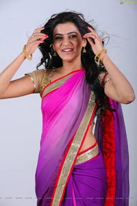 Samantha in Pink Saree