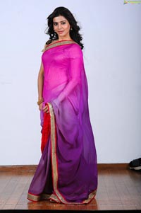 Samantha in Pink Saree