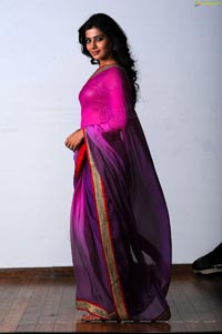 Samantha in Pink Saree