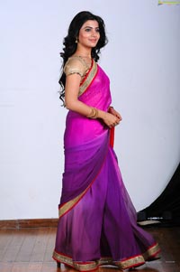 Samantha in Pink Saree