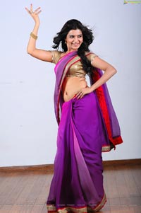 Samantha in Pink Saree