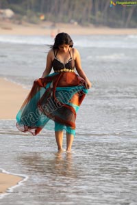 Hot Indian Bikini Model Seethal Sidge in Goa