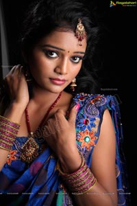 Model Maheshwari in Saree