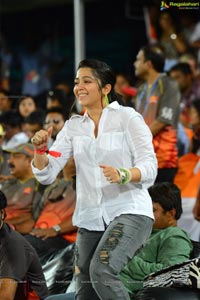 Charmi at Hyderabad IPL Cricket Match