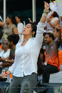 Charmi at Hyderabad IPL Cricket Match