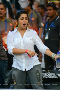 Charmi at Hyderabad IPL Cricket Match