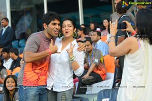 Charmi at Hyderabad IPL Cricket Match