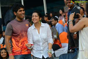 Charmi at Hyderabad IPL Cricket Match