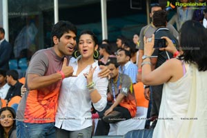 Charmi at Hyderabad IPL Cricket Match