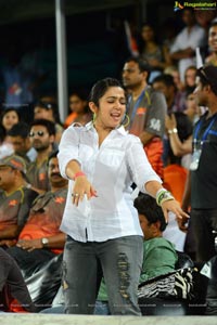 Charmi at Hyderabad IPL Cricket Match