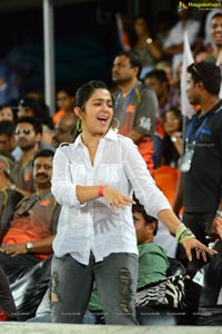 Charmi at Hyderabad IPL Cricket Match