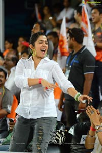 Charmi at Hyderabad IPL Cricket Match