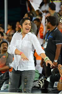 Charmi at Hyderabad IPL Cricket Match