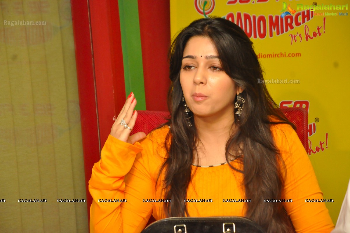 Charmme at Radio Mirchi for Prema Oka Maikam Audio Release, Photo Gallery