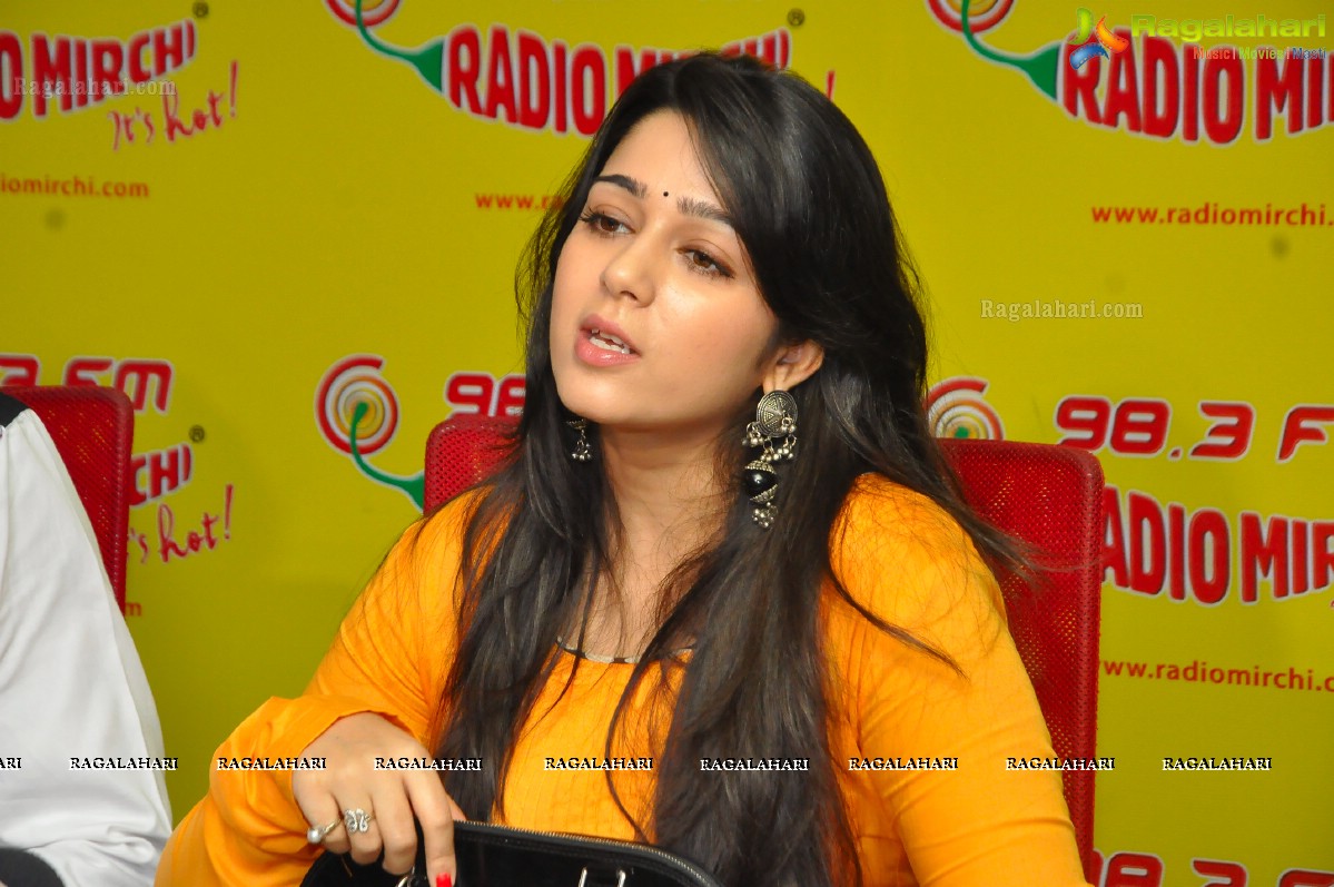 Charmme at Radio Mirchi for Prema Oka Maikam Audio Release, Photo Gallery