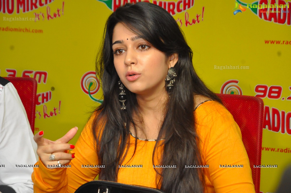 Charmme at Radio Mirchi for Prema Oka Maikam Audio Release, Photo Gallery