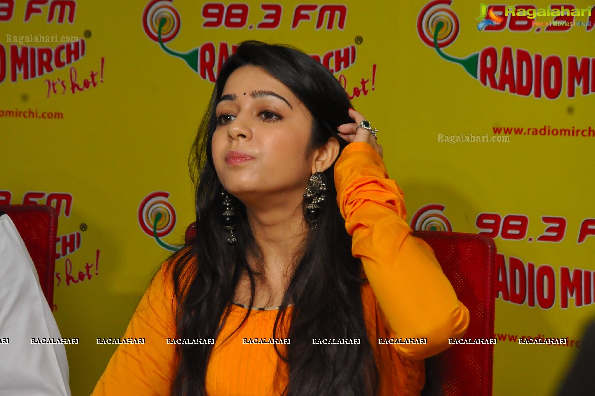 Charmme at Radio Mirchi for Prema Oka Maikam Audio Release, Photo Gallery