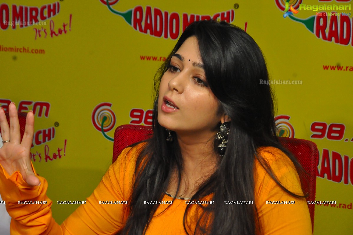 Charmme at Radio Mirchi for Prema Oka Maikam Audio Release, Photo Gallery