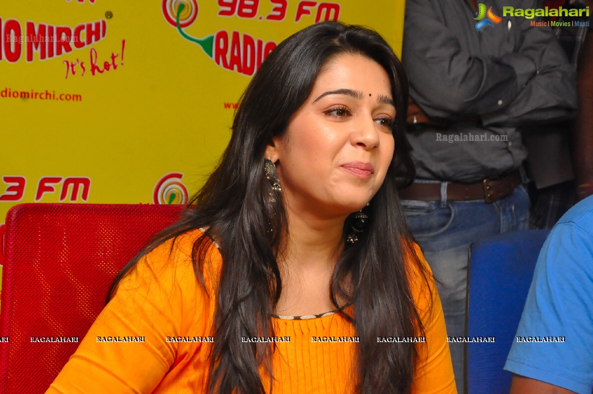 Charmme at Radio Mirchi for Prema Oka Maikam Audio Release, Photo Gallery