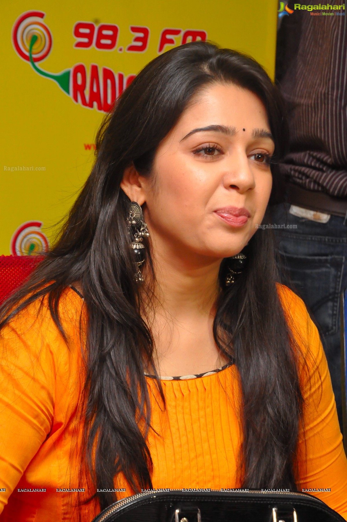 Charmme at Radio Mirchi for Prema Oka Maikam Audio Release, Photo Gallery